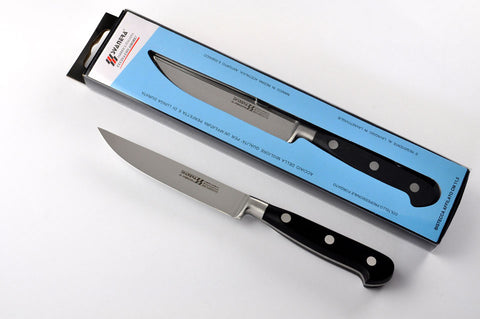 9" STEAK KNIFE-BLACK - 1 PC