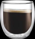 2PC DOUBLE WALL COFFE GLASS