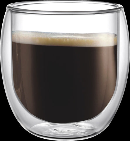 2PC DOUBLE WALL COFFE GLASS