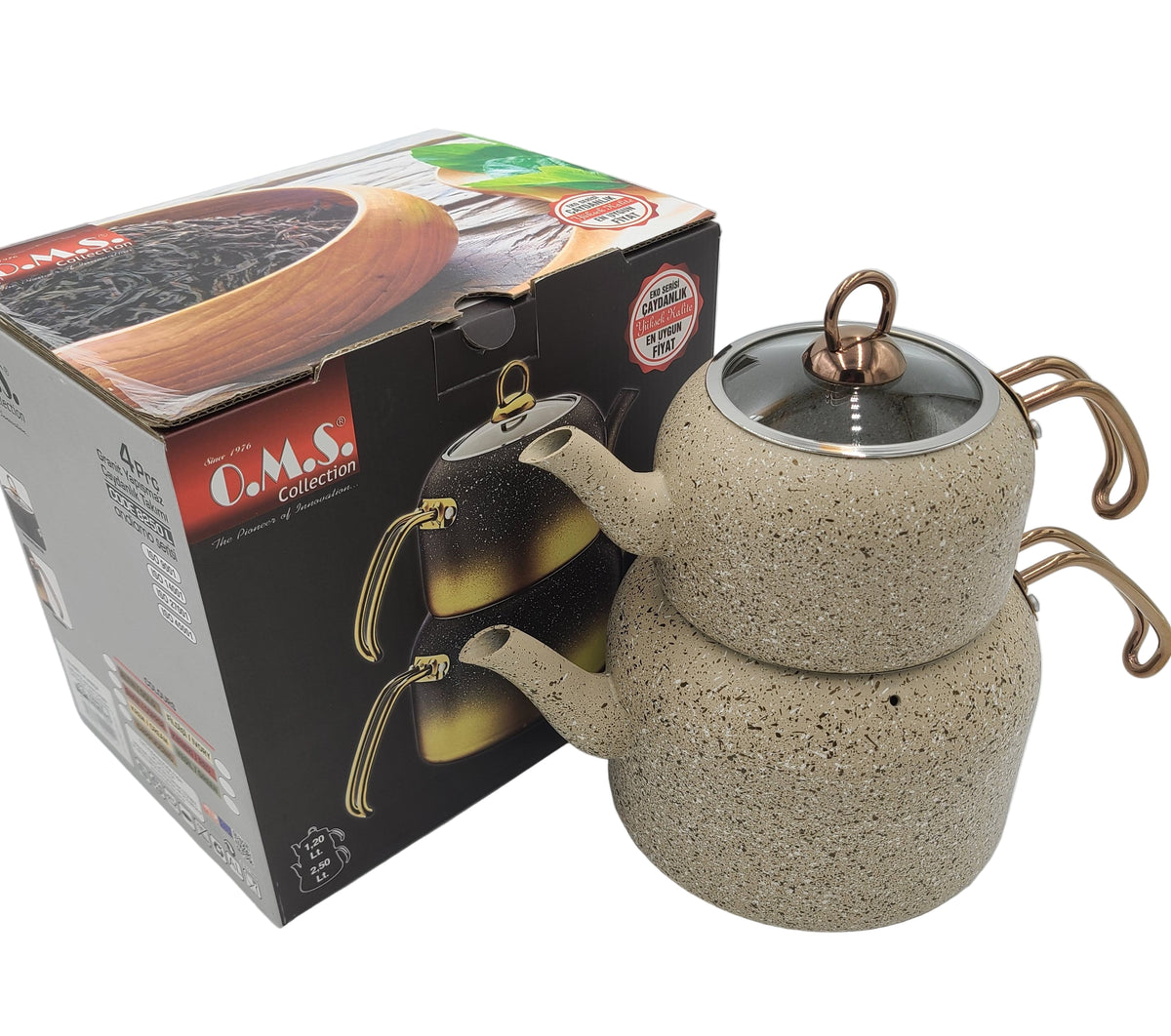 DOUBLE TEA KETTLE SET Kitchen Depot