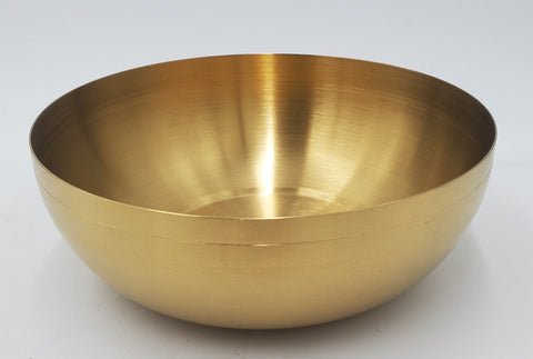 5.75" S/S ROUND BOWL - GOLD