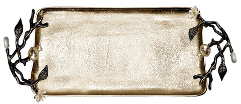 19"x10.5" RECTANGLE PLATTER-POMEGRANATE