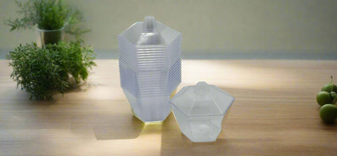 DESSERT CUPS W/LID-12CT