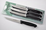 6 PC STEAK KNIFE SET - BLACK