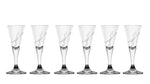 25ML-6PC FOOTED SHOT GLASS