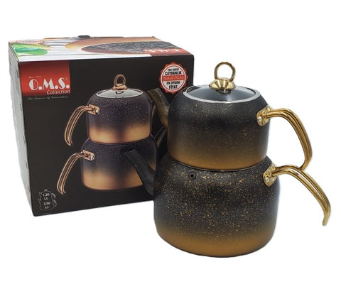 DOUBLE TEA KETTLE SET