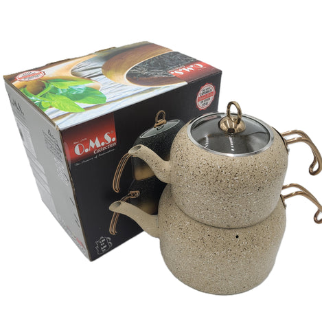 DOUBLE TEA KETTLE SET