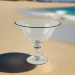 11.75"x11" FOOTED GLASS BOWL