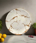 10"MELAMINE PLATE-MARBLE DESIGN