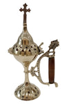 3"x8.5" INCENSE BURNER W/CROSS