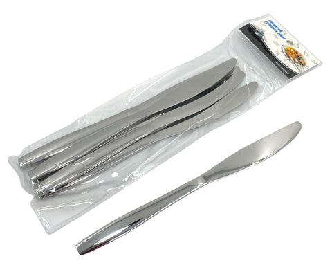 6PC DINNER KNIFE - SILVER - Kitchen Depot