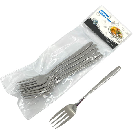 6PC FRUIT FORK - SILVER - Kitchen Depot