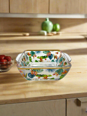 3.5"x1.25" MINI GLASS BOWL-SQUARE