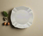 8" DESSERT PLATE-WHITE-SQUARE