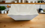 9"x4" PORCELAIN BOWL-SQUARE-WHITE