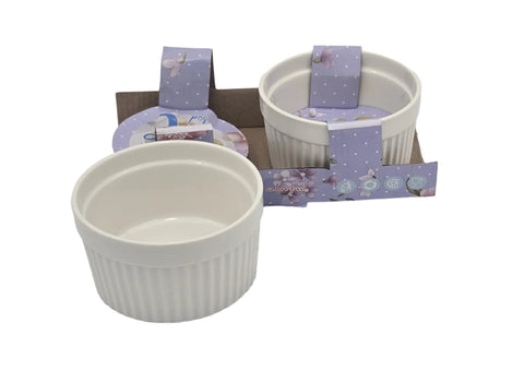 7OZ RAMEKIN-2 PC-WHITE