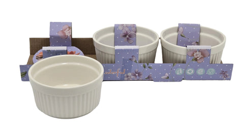 5OZ RAMEKIN-3 PC-WHITE