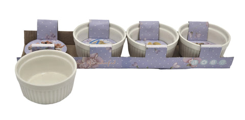 4OZ RAMEKIN-4 PC-WHITE
