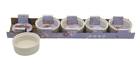 2OZ RAMEKIN-5 PC-WHITE