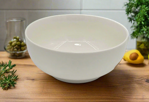 7"x4" PORCELAIN BOWL-ROUND -WHITE