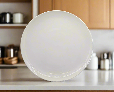 14" PLATTER-ROUND-WHITE