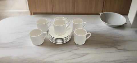 6 PC COFFEE SET-WHITE