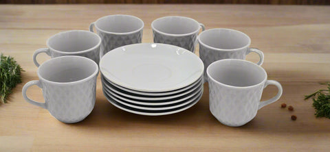 6 PC COFFEE SET-WHITE