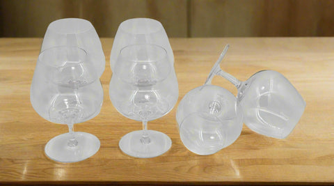 6 PC COGNAC GLASS