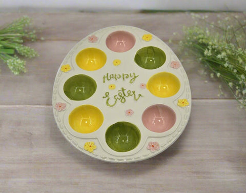 10"x8" EASTER EGG PLATE-OVAL