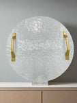 13.75" ACRYLIC TRAY-ROUND