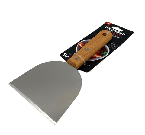 8.25" SCRAPER W/WOOD HANDLE