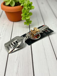 8.5" SERVING TONG W/BUTTERFLY