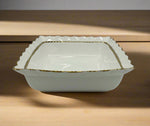 10.5"x4.25" BOWL-GOLD DESIGN-ROUND