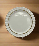 12" PLATTER -GOLD DESIGN-ROUND