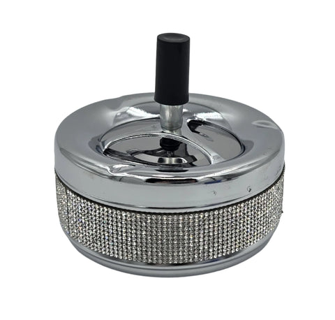 ASHTRAY W/GLITTER DESIGN