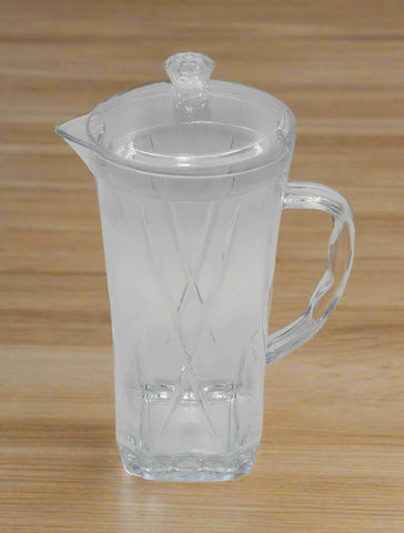 9.5" ACRYLIC JUG W/LID