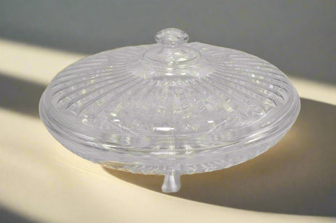12" - 6 SECTION ACRYLIC DISH-ROUND