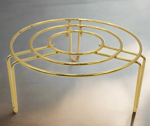 8"x4" RING STAND-GOLD