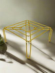 7.5"x4" RING STAND-GOLD-SQUARE