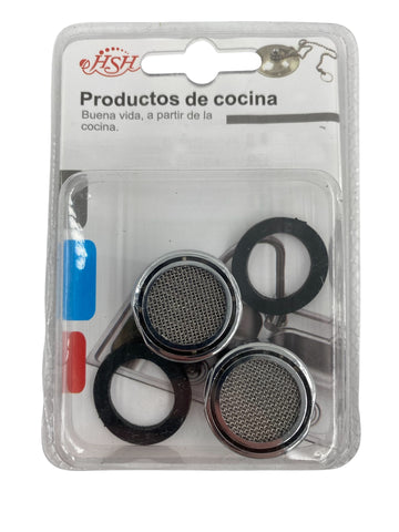 2 PC FAUCET  AERATOR REPLACMENT