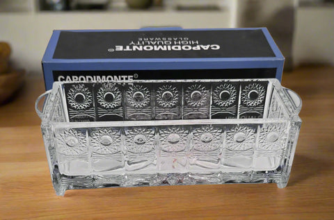 8.75"x3.5"x2.75" GLASS DISH-RECTNAGLE