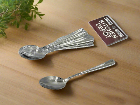 6 PC TEA SPOON-SILVER