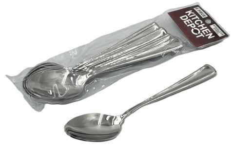 6 PC DINNER SPOON-SILVER