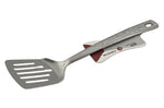 " 10" S/S SLOTTED SPATULA-SILVER