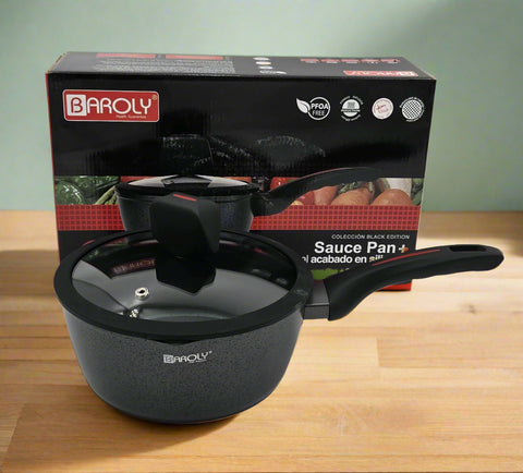 8" SAUCE PAN W/LID