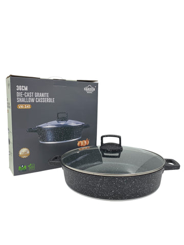 14" LOW POT W/LID