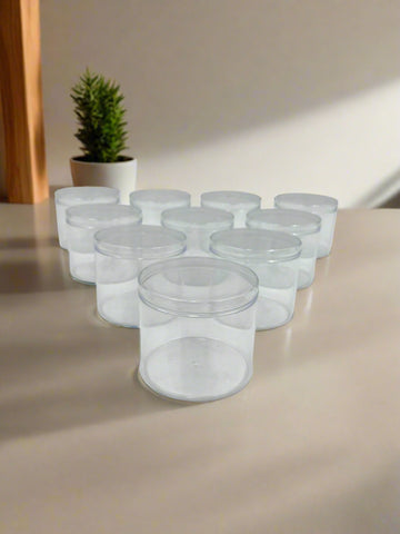 6OZ DESSERT CUPS W/LID-10CT-ROUND