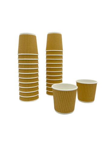 4OZ  PAPER COFFEE CUPS-25CT