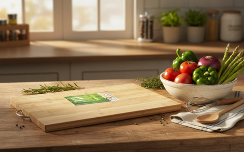 22"x14" WOODEN CUTTING BOARD