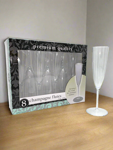 8PC CHAMPAGNE CUPS
